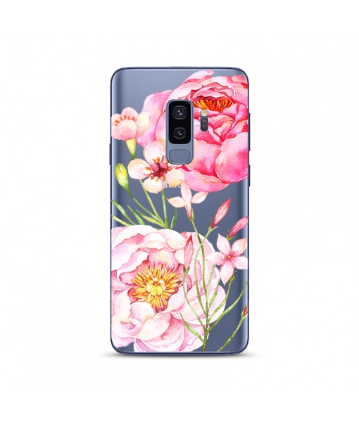 Husa Samsung Galaxy PINK FLOWERS